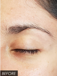Microblading before